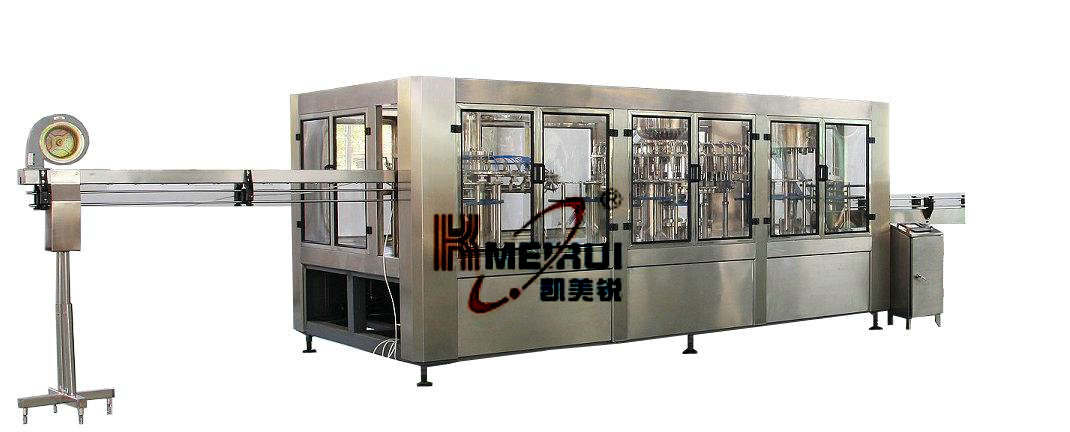 Carbonated Drinks Washing Filling Capping Monoblock  Machine DXGF24-24-8